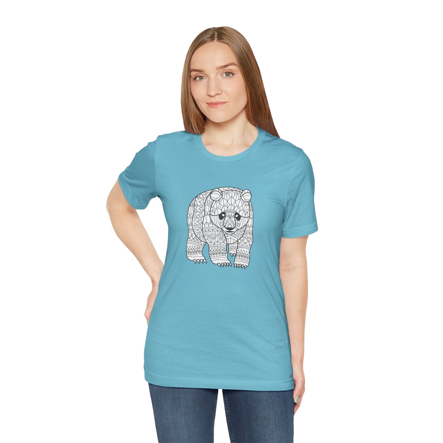 Unisex Tee Shirt with animals Print