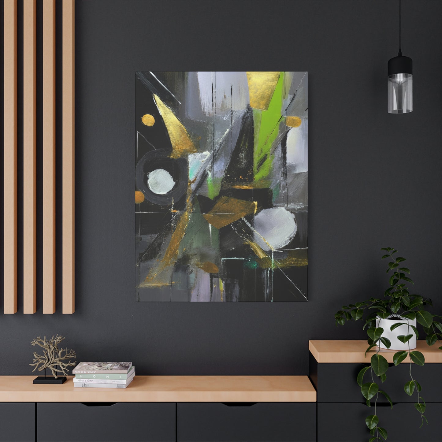 Abstract Oil Painting Print Canvas 20x24,20x30,24x30 24x32,24x36,30x40 32x48,36x48,40x60 Pine-Wood Inner Frame ABS-222