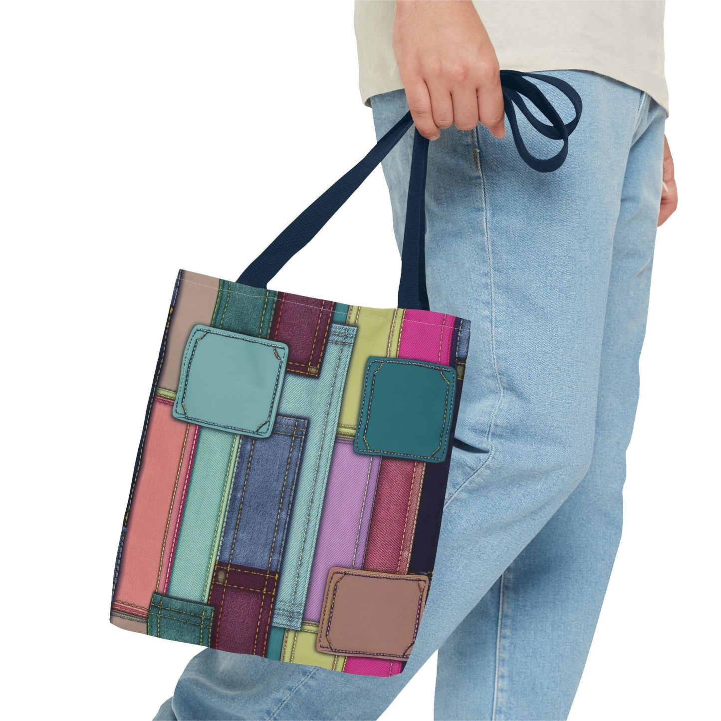 Denim Canvas Bag, Tote Bag Denim - PPU BEST