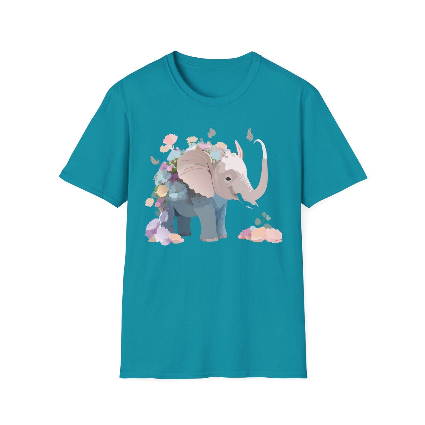 Elephant T Shirt Unisex Softstyle 64000 Elephant Tee Premium Comfort Everyday Wear