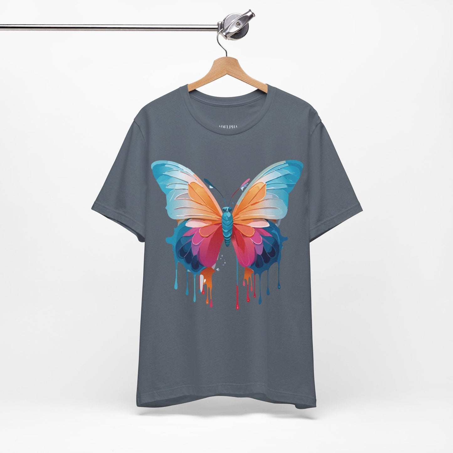 Adelpha Graphic T Shirt Unisex Short Sleeve Vintage Inspired Art Tee