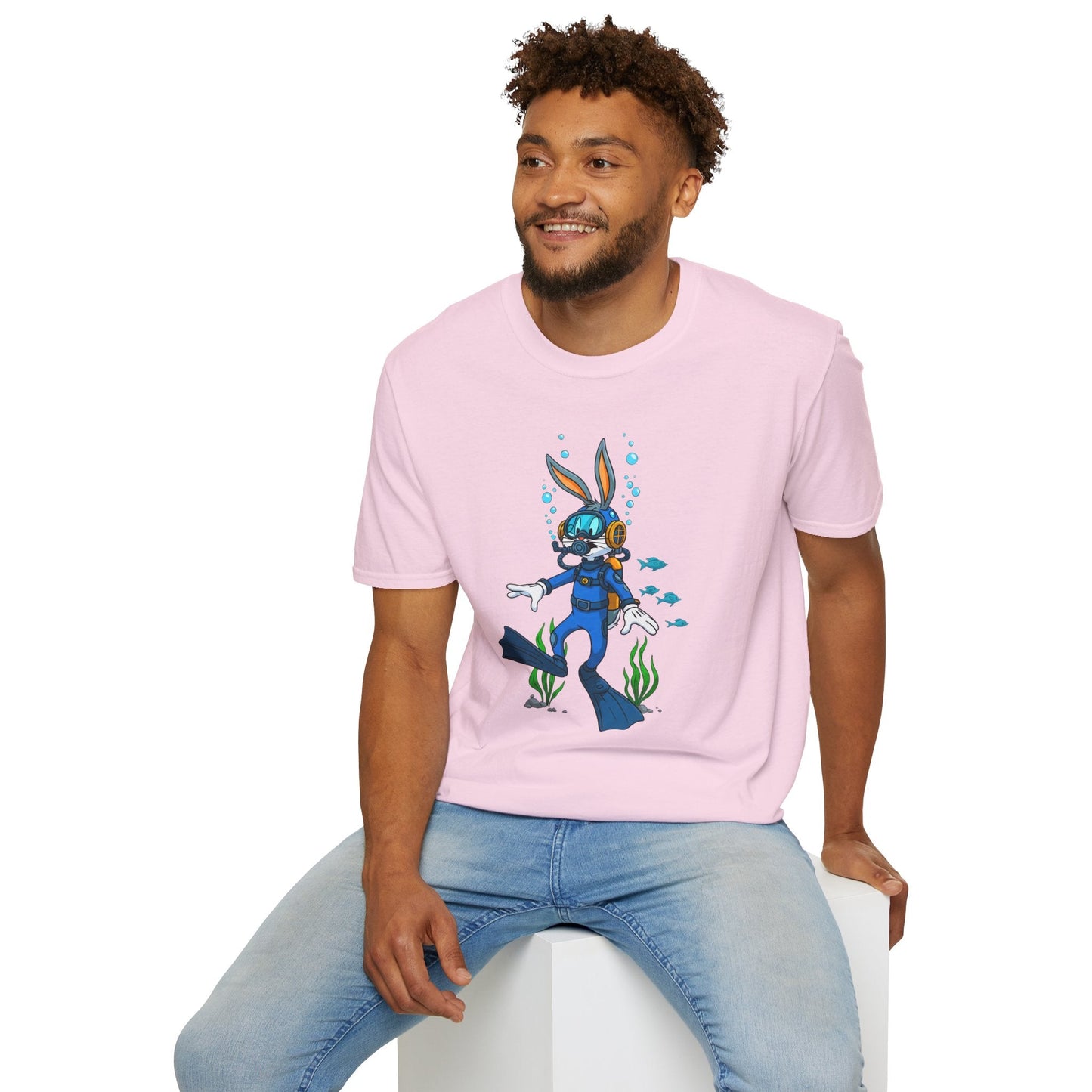Bugs Bunny Shirt Unisex T Shirt Cartoon Tee Animation Design Softstyle Graphic Cotton