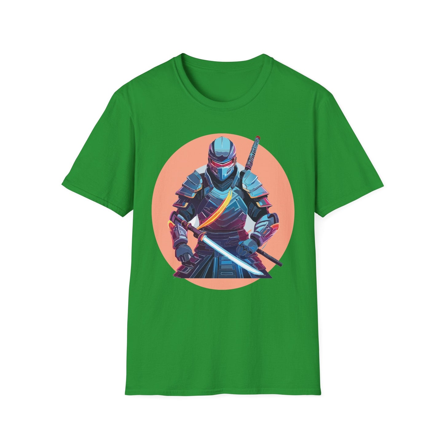 Samurai Shirt Unisex T Shirt 100 Percent Ring Spun Cotton Softstyle Tee Gildan 64000