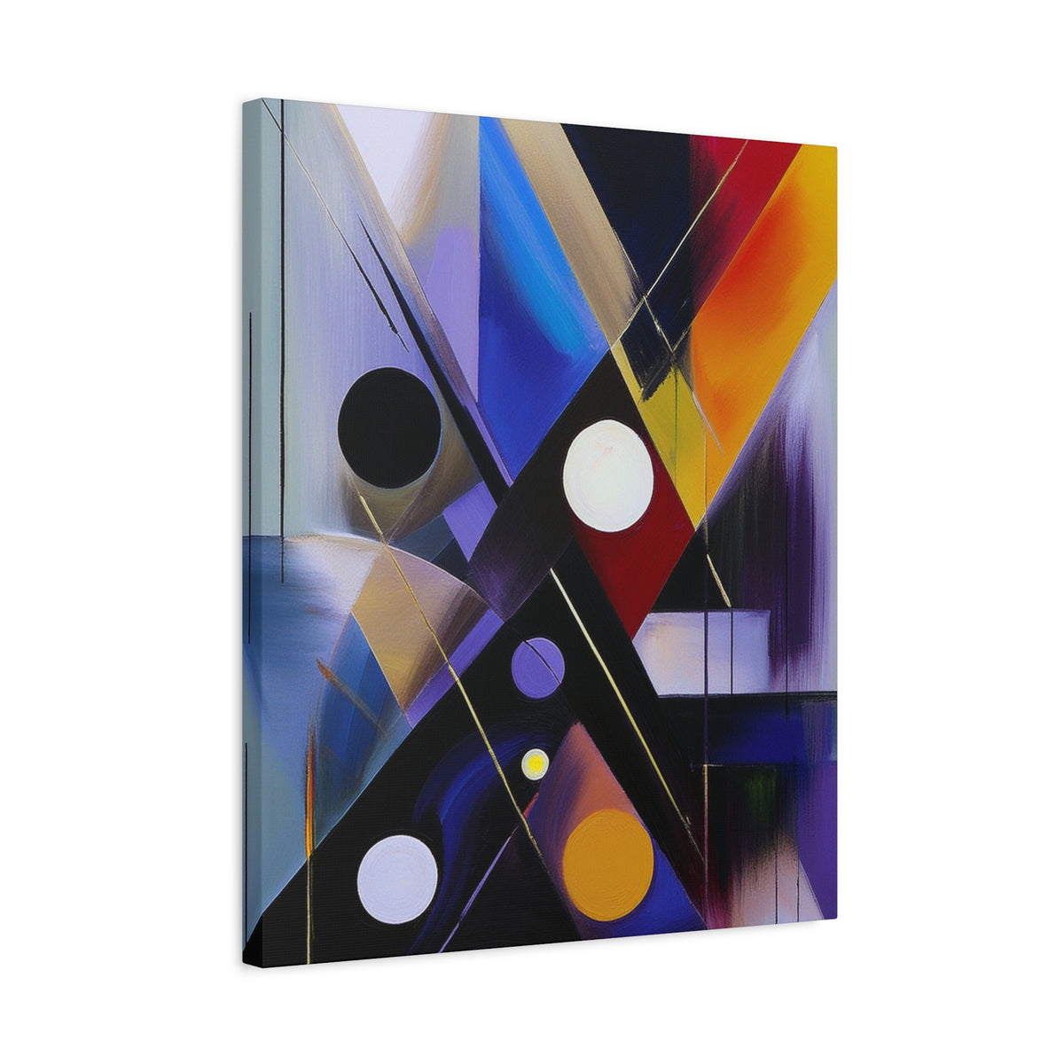 Colors Abstract Painting Print Canvas 20x24,20x30,24x30, 24x32,24x36,30x40, 32x48,36x48,40x60 Pine-Wood Inner Frame ABS-35