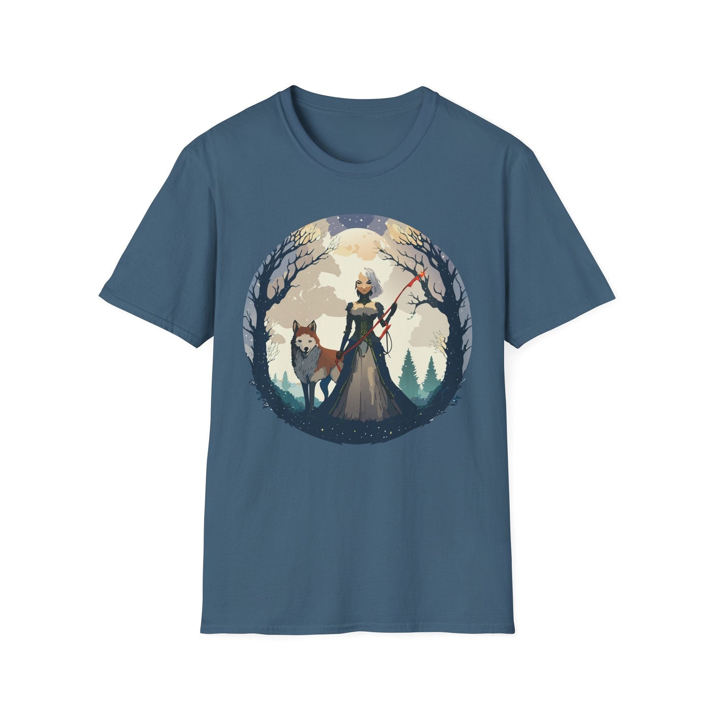 Womens Graphic T Shirts Ladies Art Design Tee Unisex Softstyle Cotton Tee Everyday Comfort