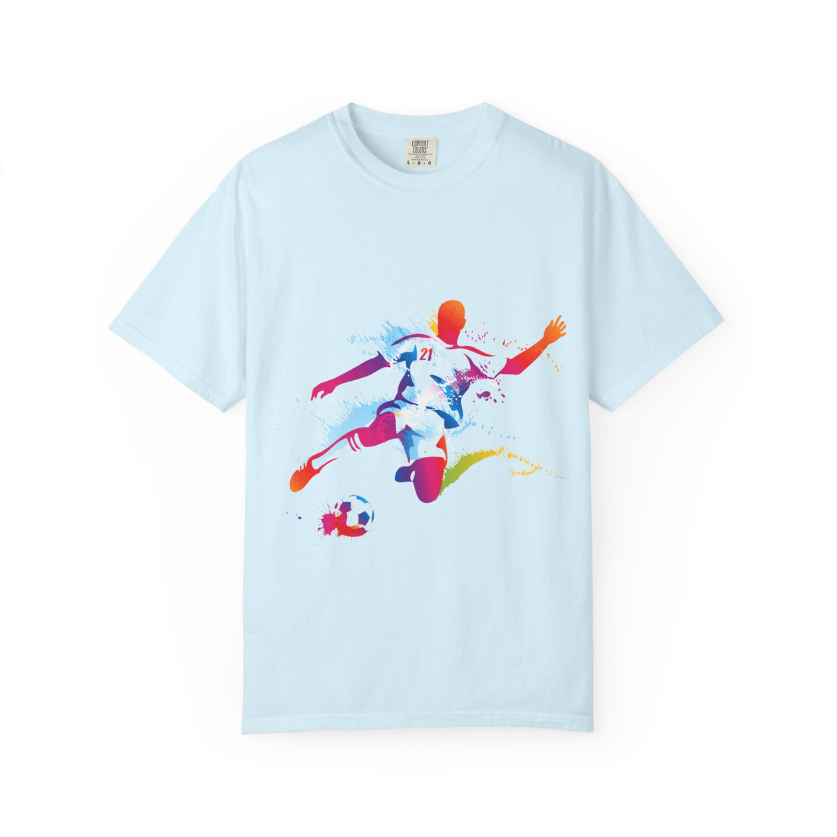 Sports Graphic Unisex T-Shirt Garment Dyed Cotton Relaxed Fit Comfort Colors 5