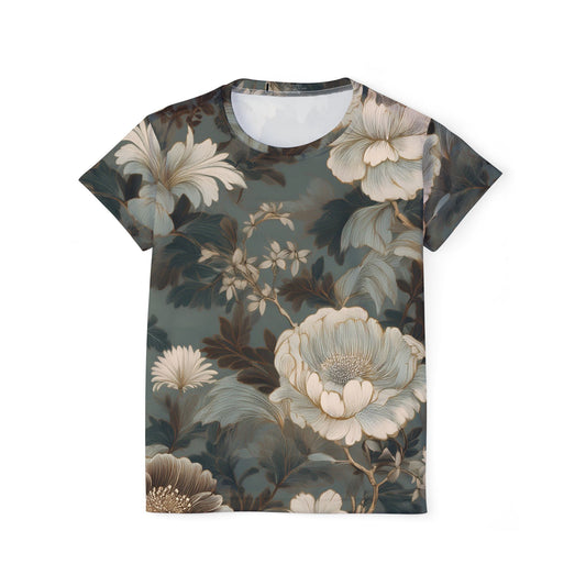 Floral Print Shirt, Shirt with Flowers