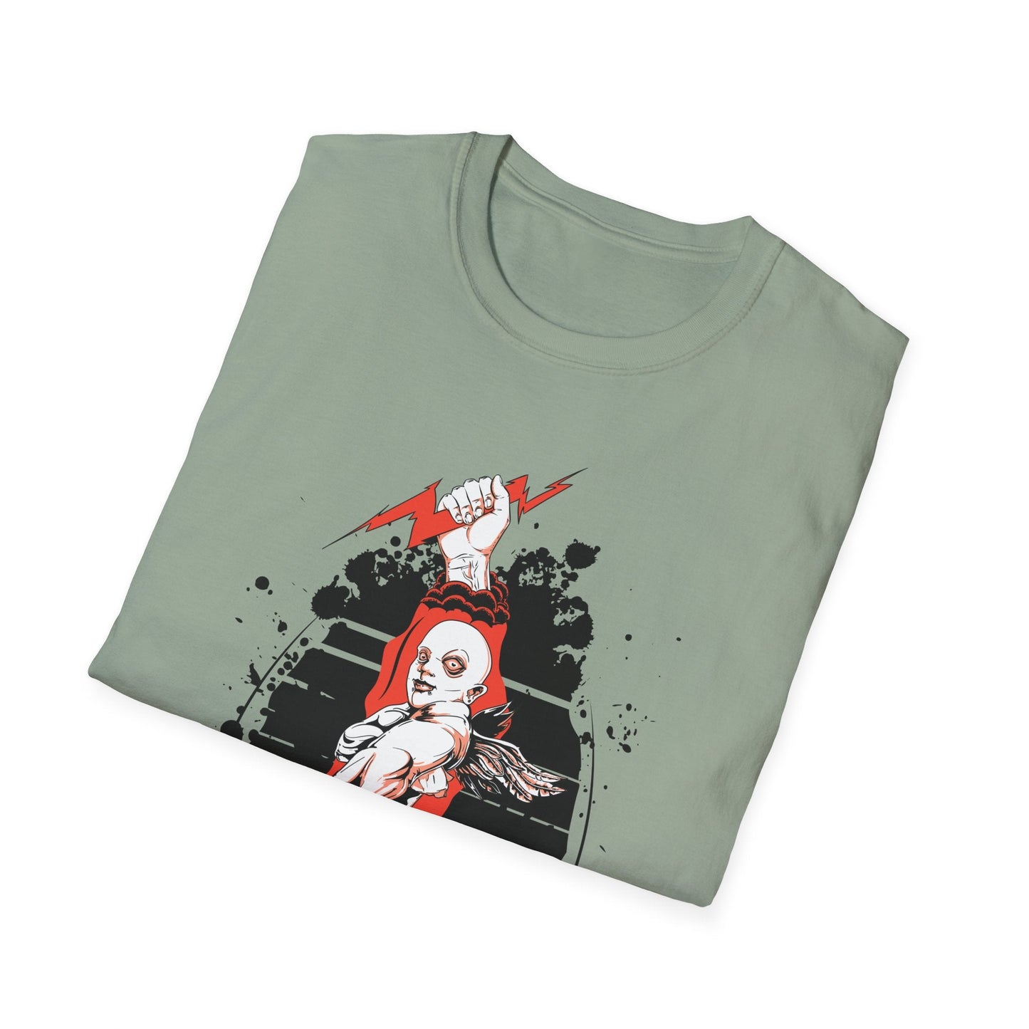 Gildan Softstyle Art Design Graphic Tee Shirt Unisex 100 Percent Ring Spun Cotton