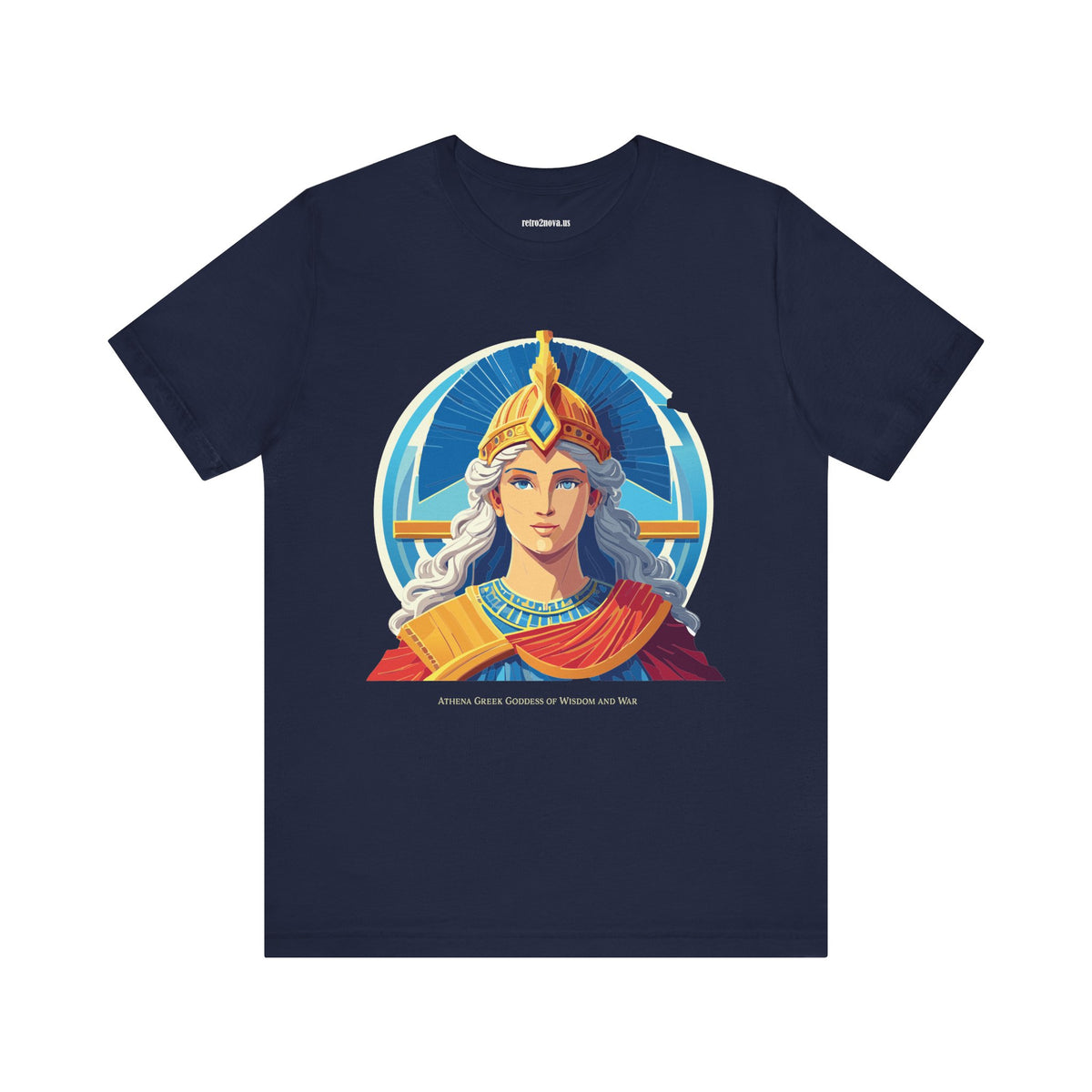 Goddess Graphic Unisex Cotton Bella+Canvas Tee with Athena