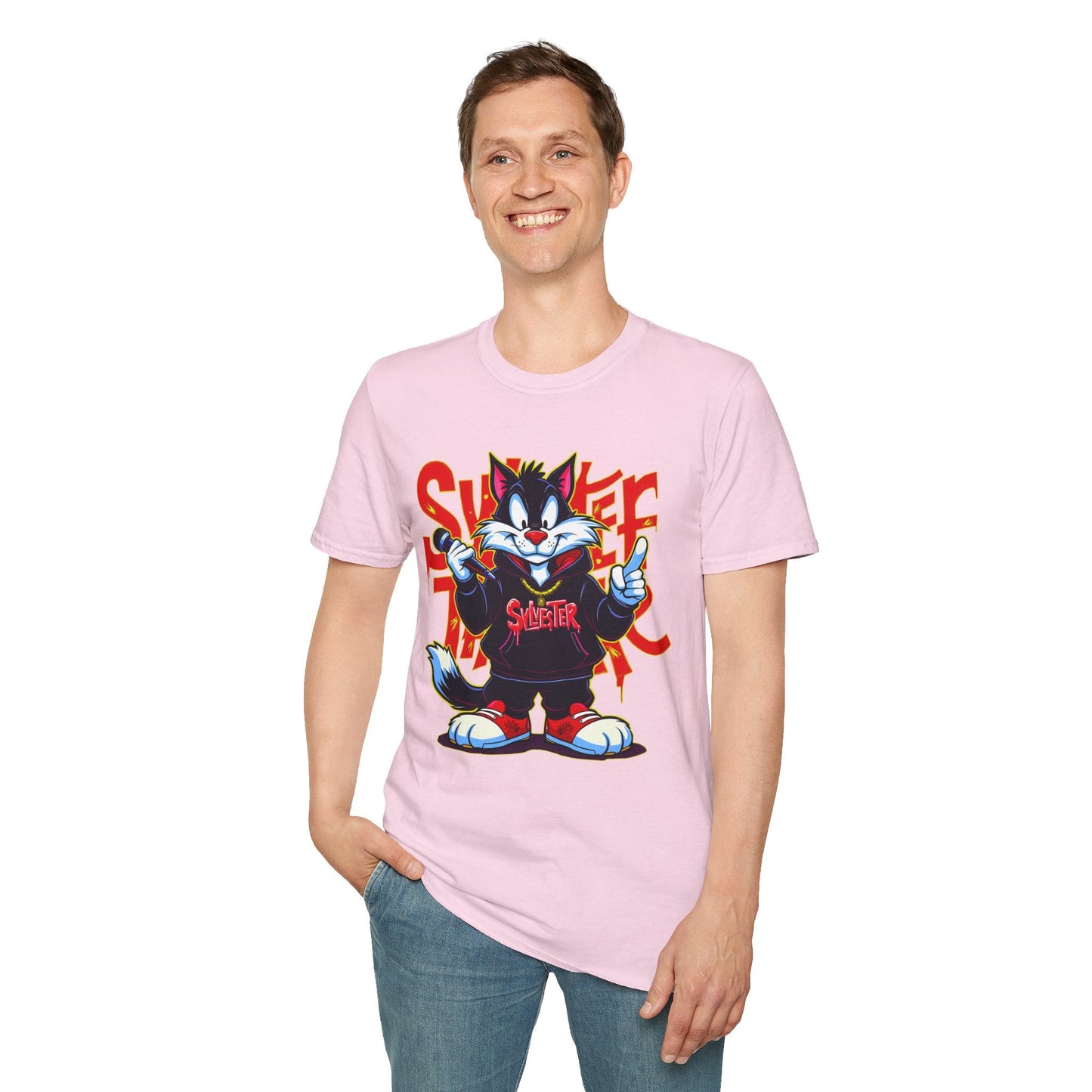 Gildan Softstyle Unisex T Shirt 100 Percent Ring Spun Cotton Cartoon Animation And Funny Animals Tee
