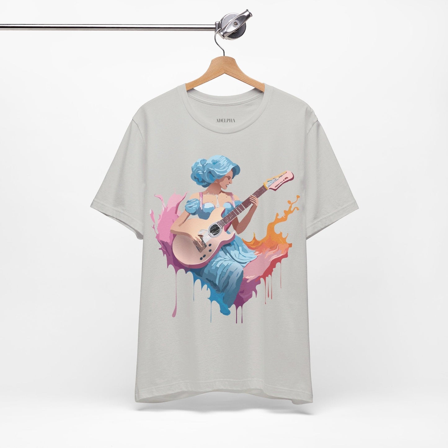 Music T Shirt Graphic Tee Unisex Adelpha Vintage Inspired Artwork Casual Everyday Wear