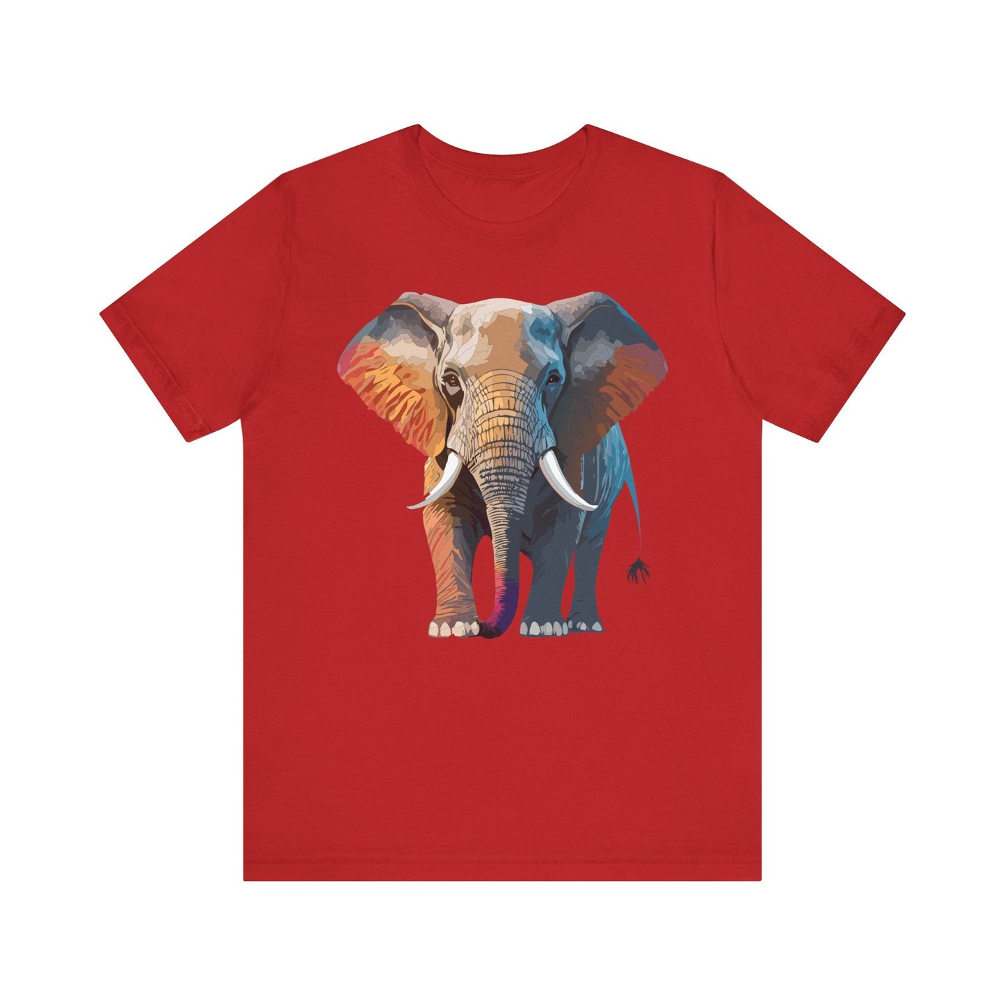 Unisex Animal Shirt With Animals Art Design Graphic Tee Short Sleeve Wild Animals