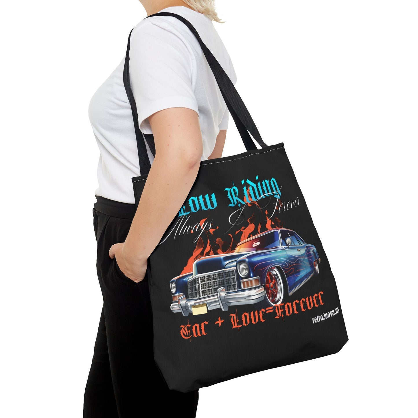 Classic Vintage Car Canvas Tote Bag By Retro2Nova For Everyday Use Stylish Durable Work Tote