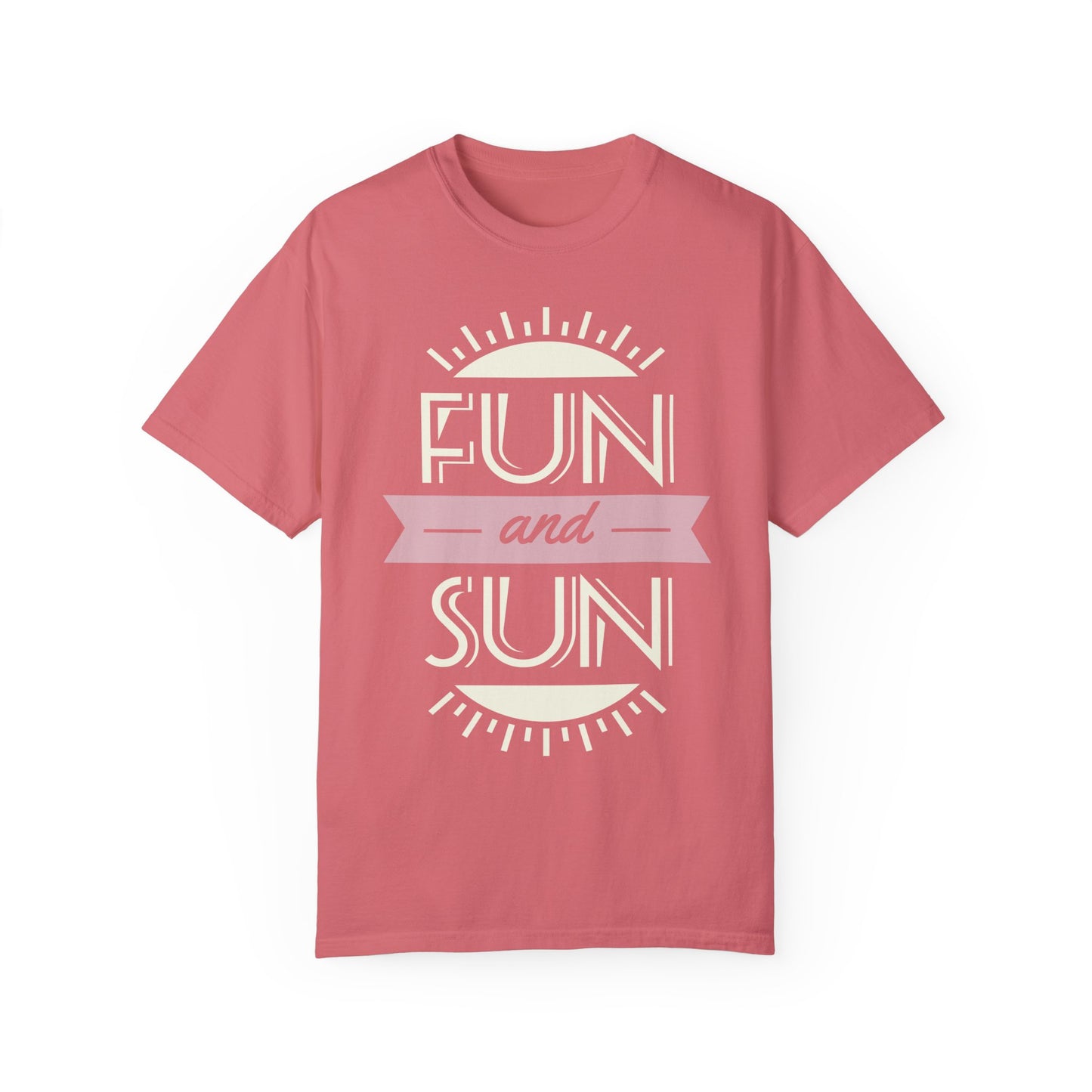 Unisex T-shirt with summer design