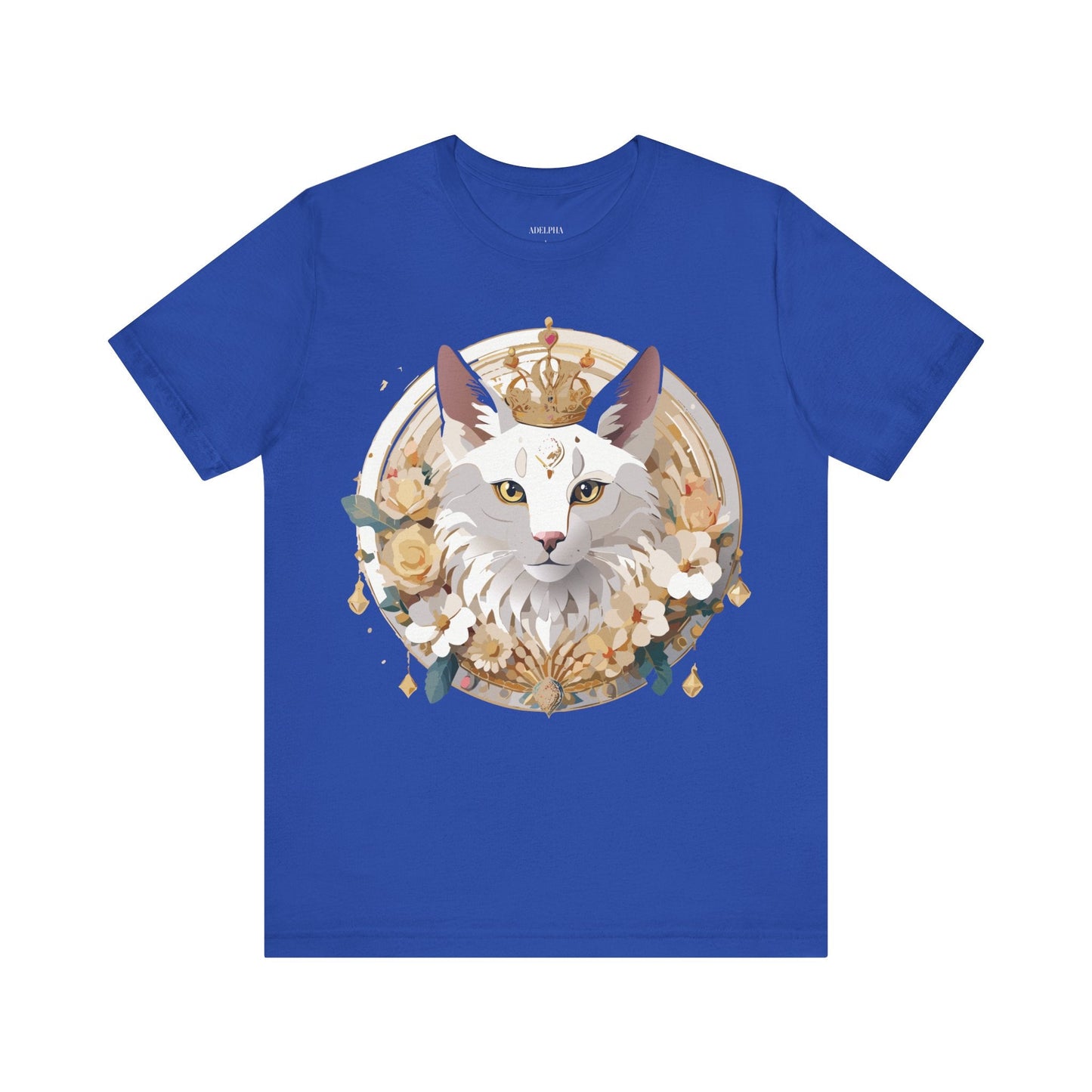 Medallion Graphic Unisex 100 Cotton Vintage Animal Medal Artwork Tee 38