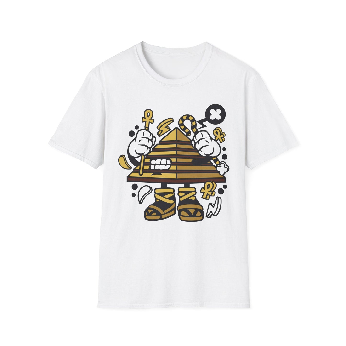 Cartoon T Shirt Animation T Shirt Funny Tee Shirt Short Sleeve Unisex Gildan Softstyle 64000 Cotton