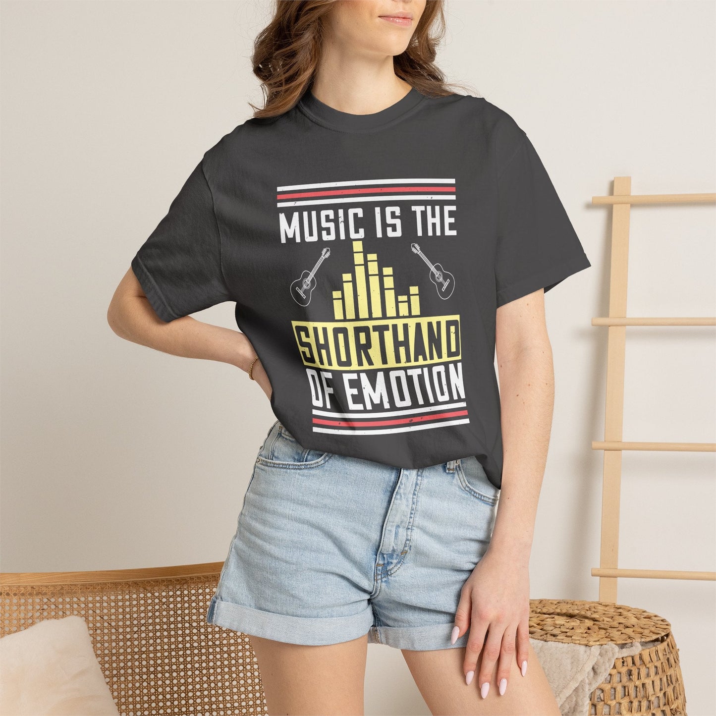 Music Graphic Design Unisex Cotton T-shirt m34
