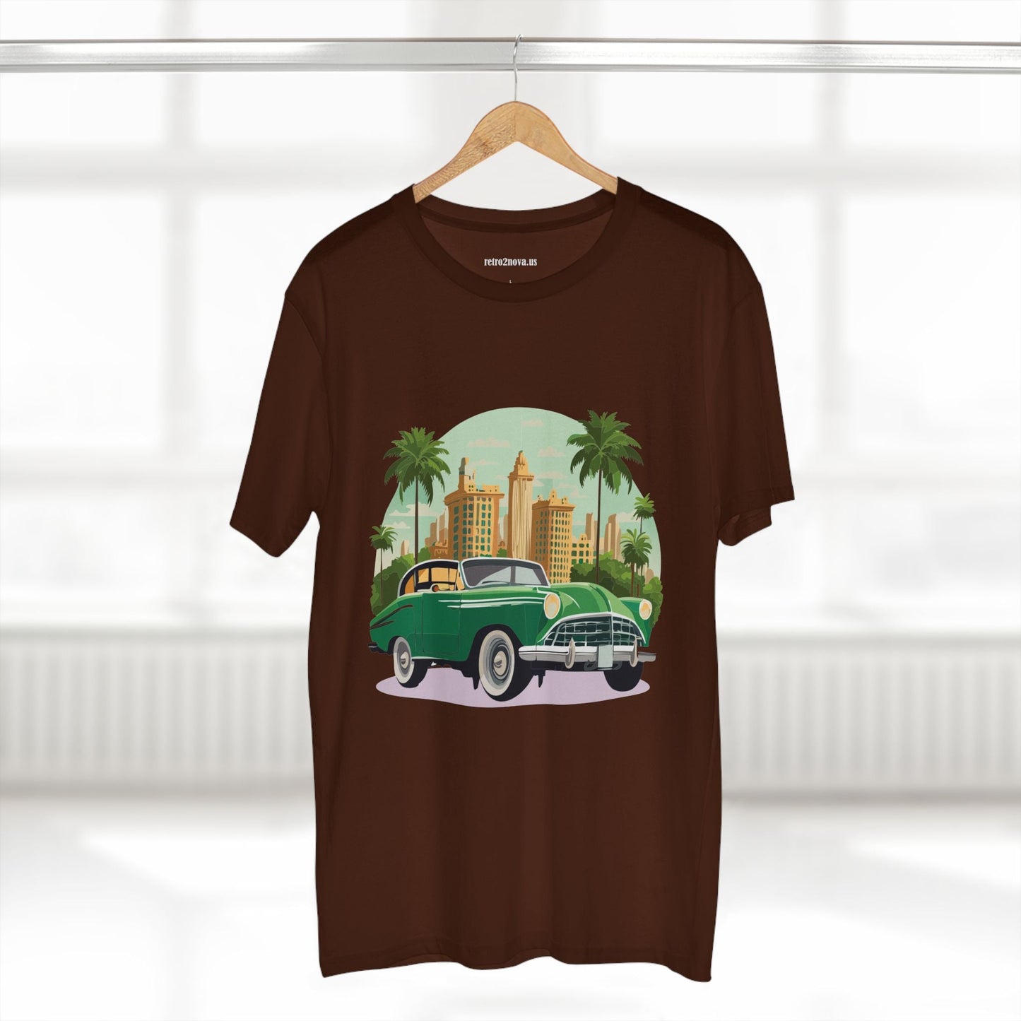 Retro Car Shirts Vintage Car Tee RC 18 Unisex Premium Cotton Art Print Tee Limited Edition