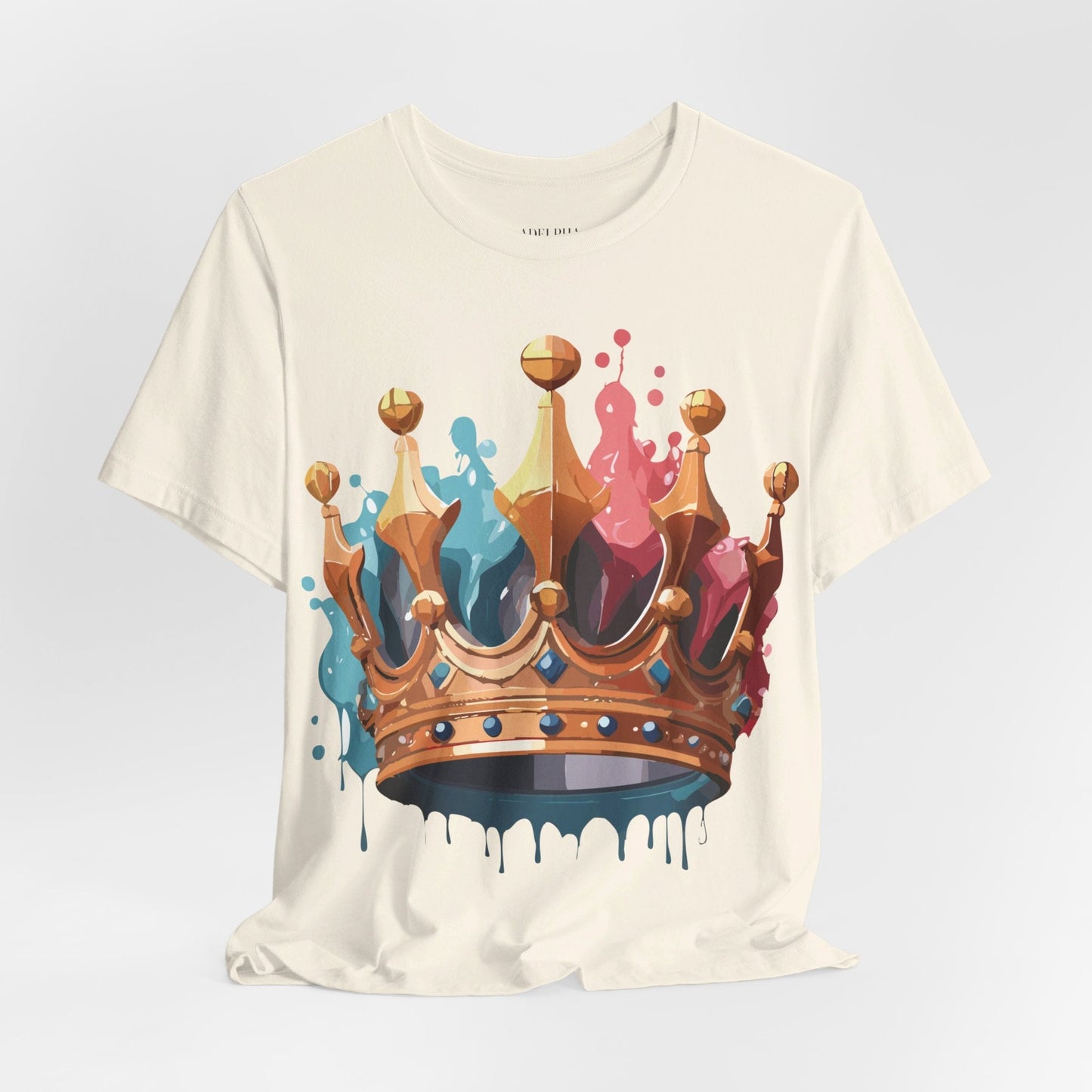 Adelpha Crown Graphic Tee Unisex Vintage Inspired Art Design Short Sleeve Premium Quality