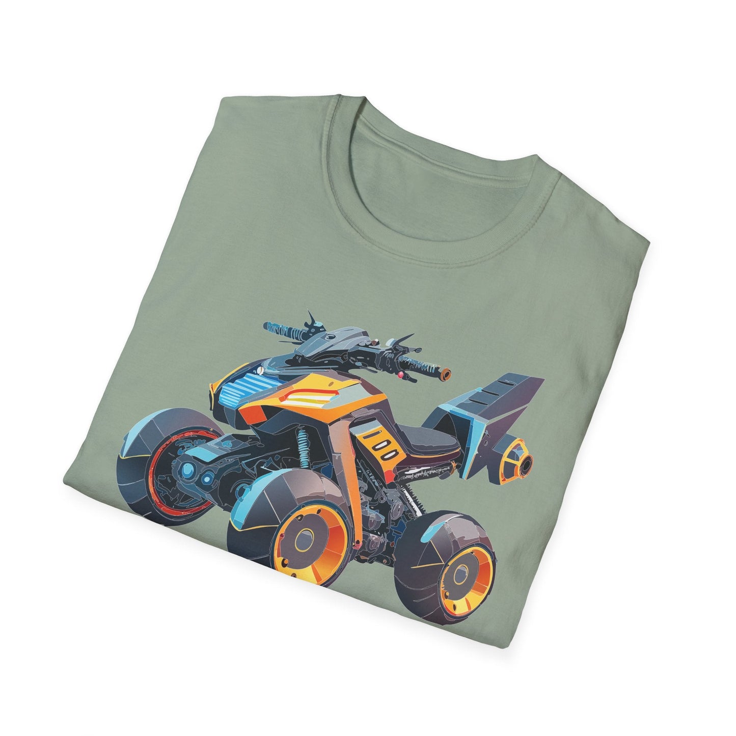 Unisex Bike T Shirt Moto Shirt With Motorcycle Design MTB Tee For Riders One Hundred Percent Cotton