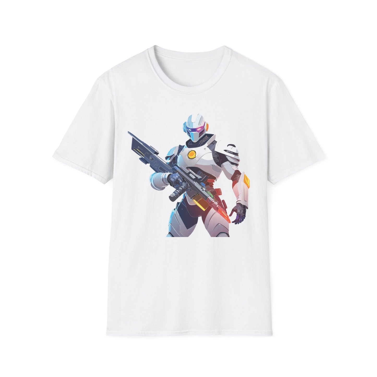 Unisex Robocop T Shirt Graphic With Classic Robocop Design Softstyle 100 Cotton Tee