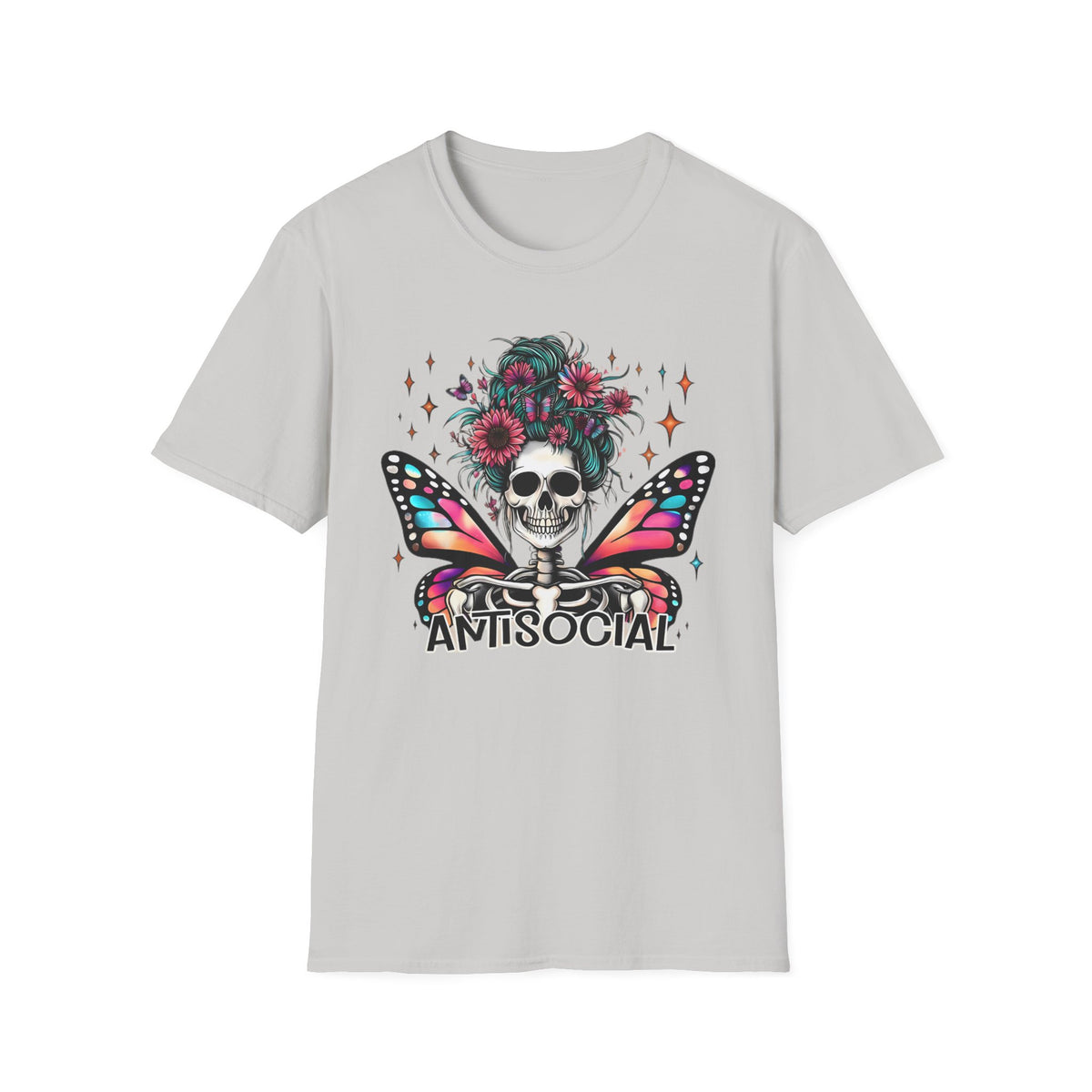 Skull Skeleton Graphic Tee Gildan Unisex 100 Cotton Tee Shirt m44
