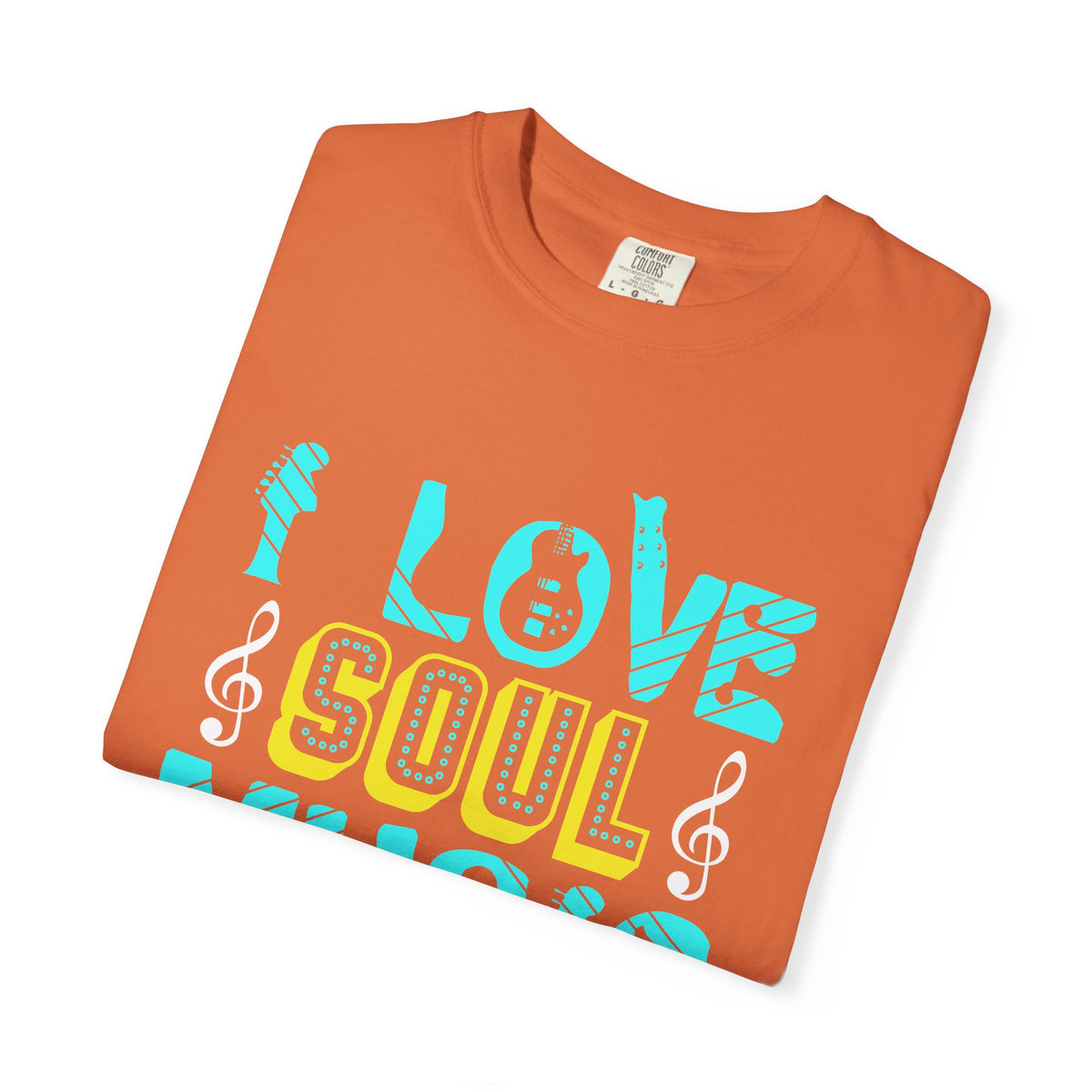 I Love Soul Music T-shirt Soul Music Graphic Unisex Cotton Tee 052