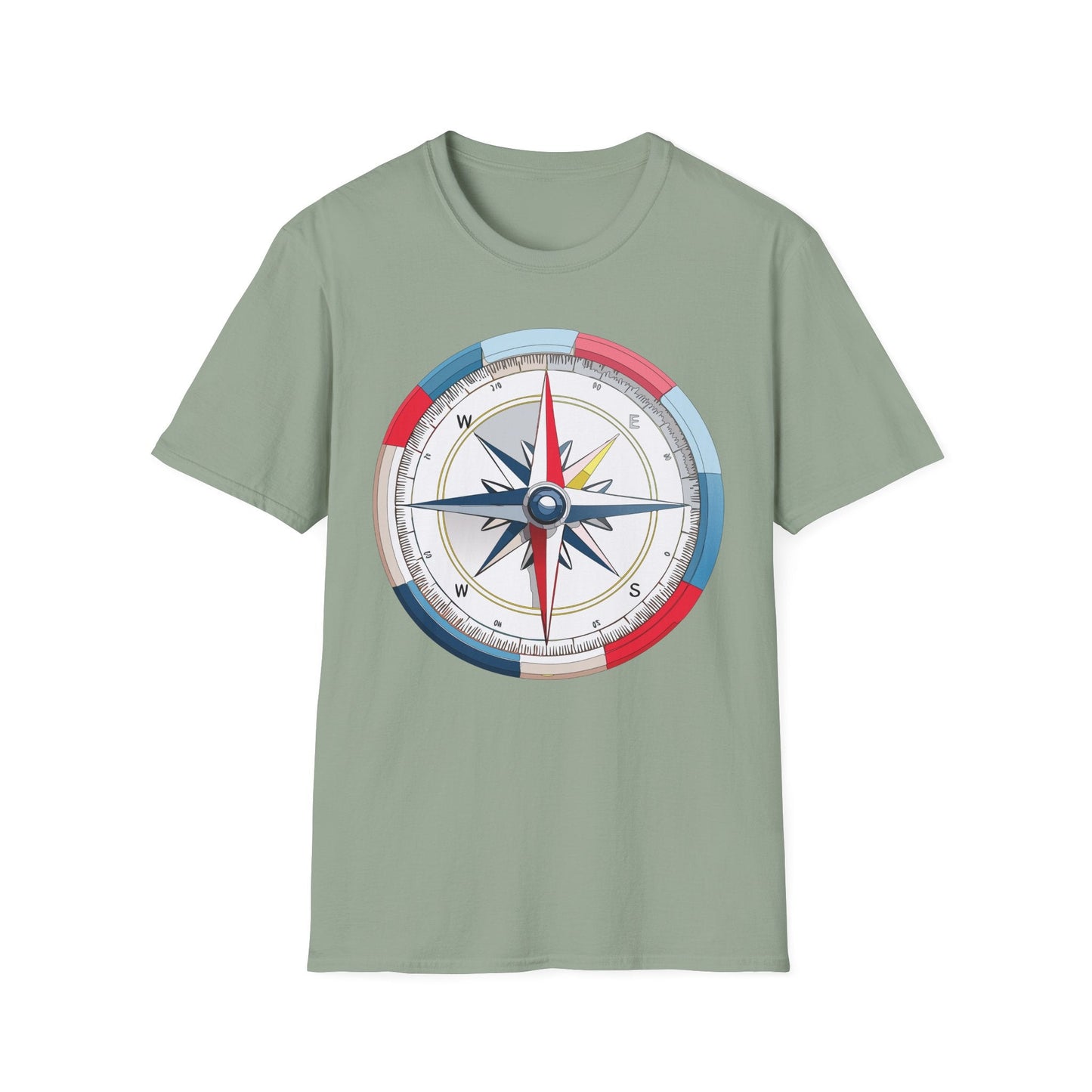 Compass Navigator Graphic Tee Unisex 100 Cotton 2