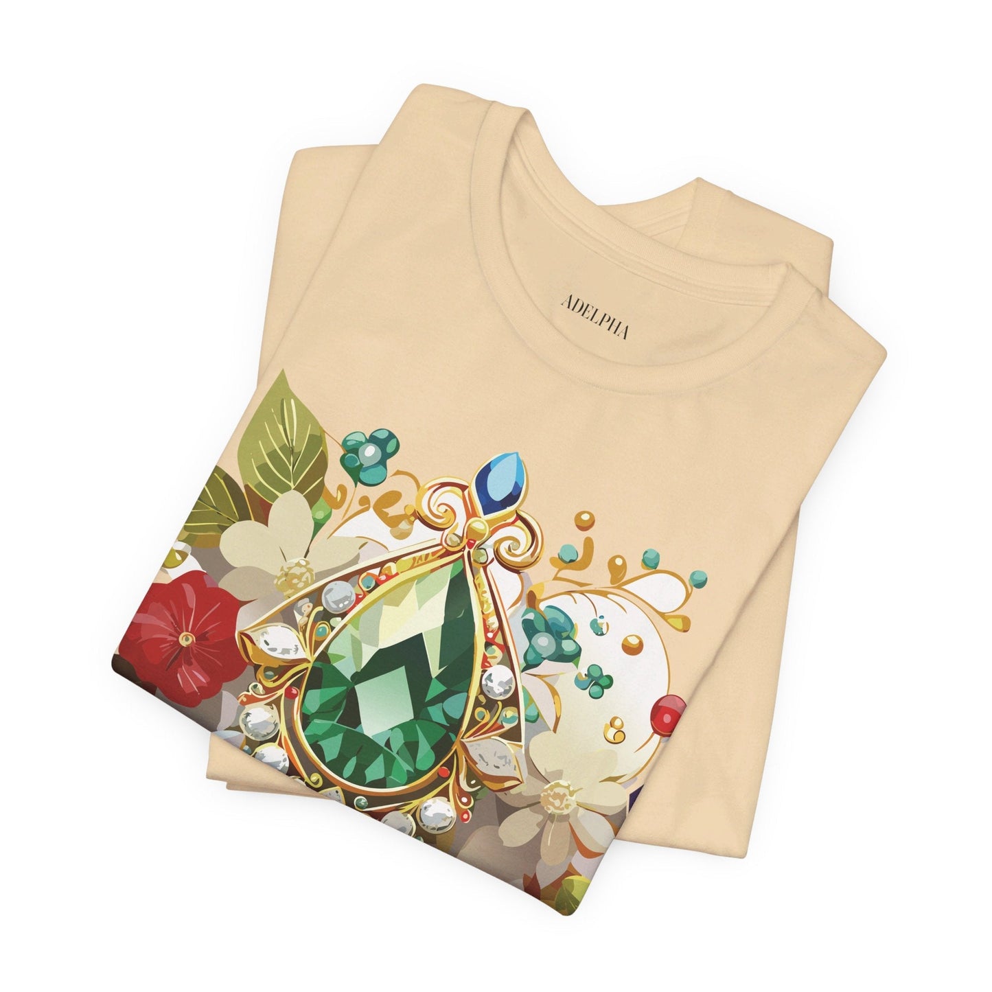 Adelpha Vintage Inspired Graphic Tee Unisex Jersey Short Sleeve Art Design Shirt