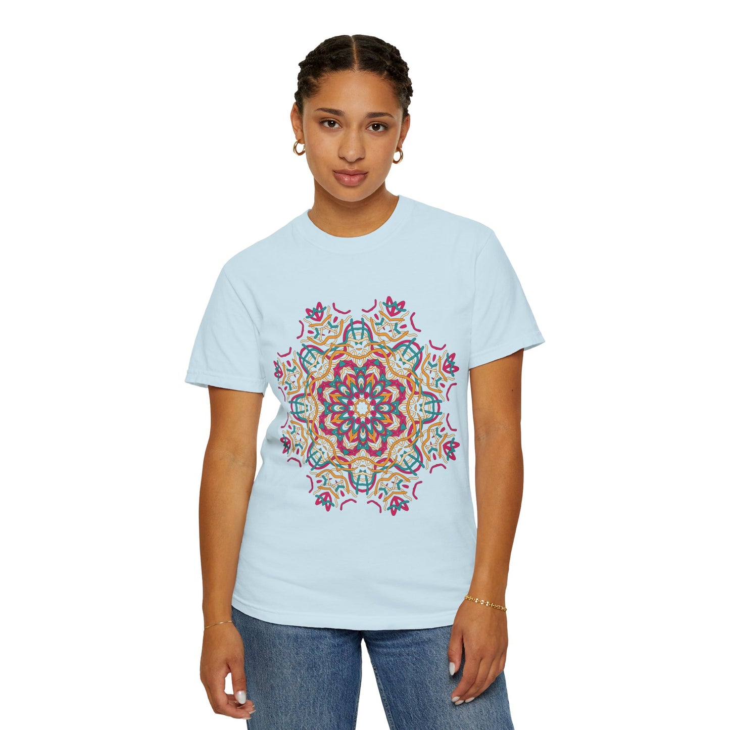 Unisex T-shirt with abstract print