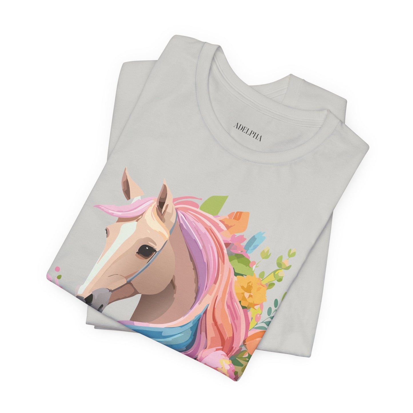 Horse Graphic Unisex 100 Cotton Vintage Animal Art T-Shirt 2
