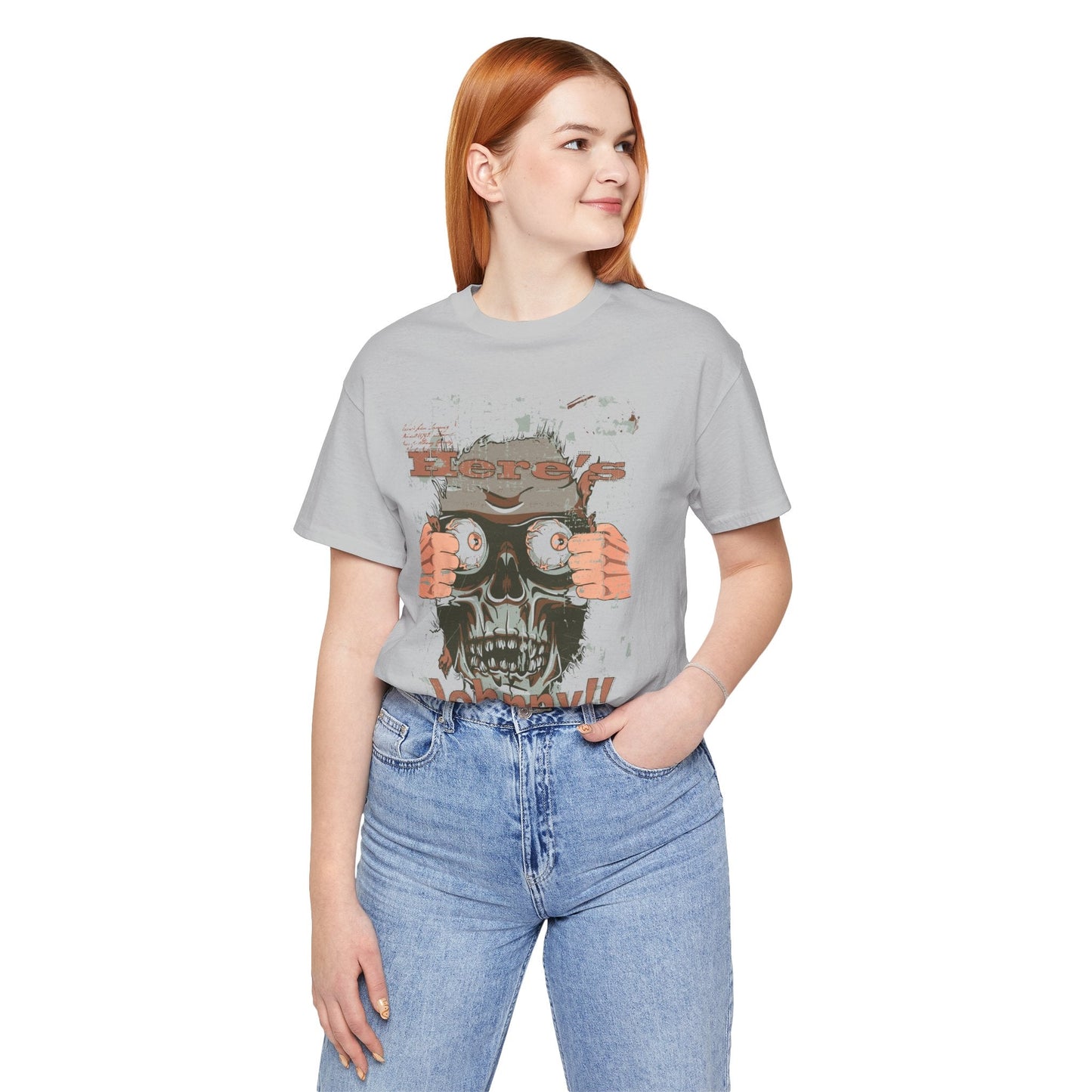 Skull Graphic Unisex Cotton T-Shirt r8