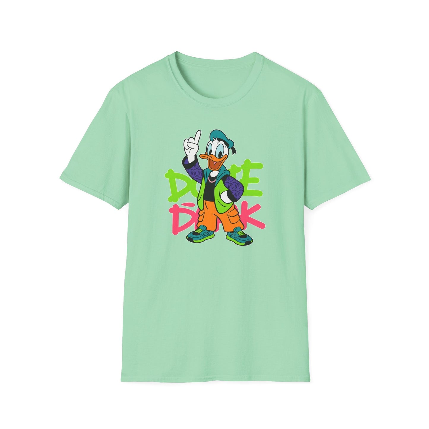 Unisex Cartoon T Shirt Animation Graphic Tee Funny Animals Softstyle 100 Percent Ring Spun Cotton