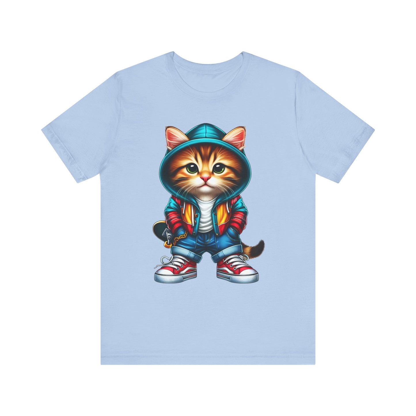 Mina Cool Cat Tee Shirt, Funny Cat T-Shirt, Pet Shirt, Animal Tees, Funny Animal T-Shirt, Graphic Tee