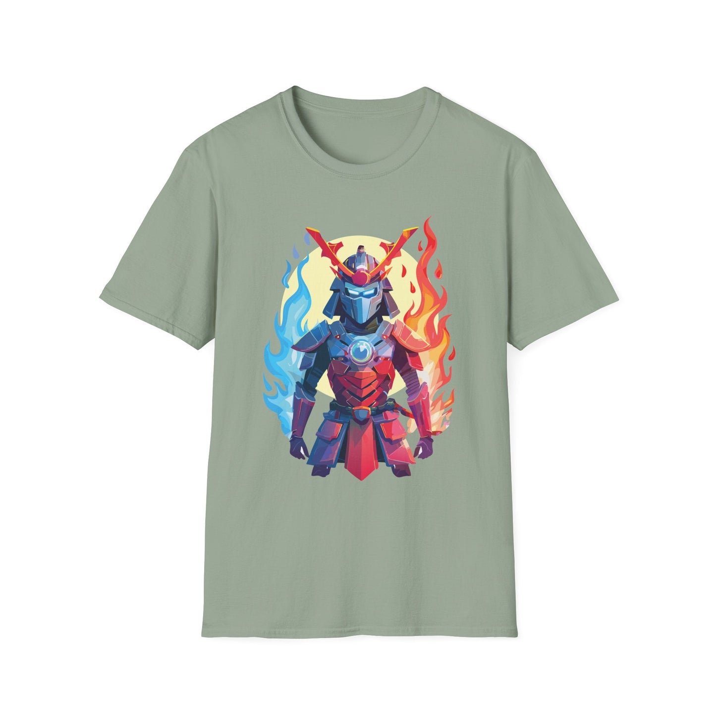 Samurai Shirt Unisex T Shirt Softstyle Ring Spun Cotton Gildan 64000 100 Percent Cotton Tee