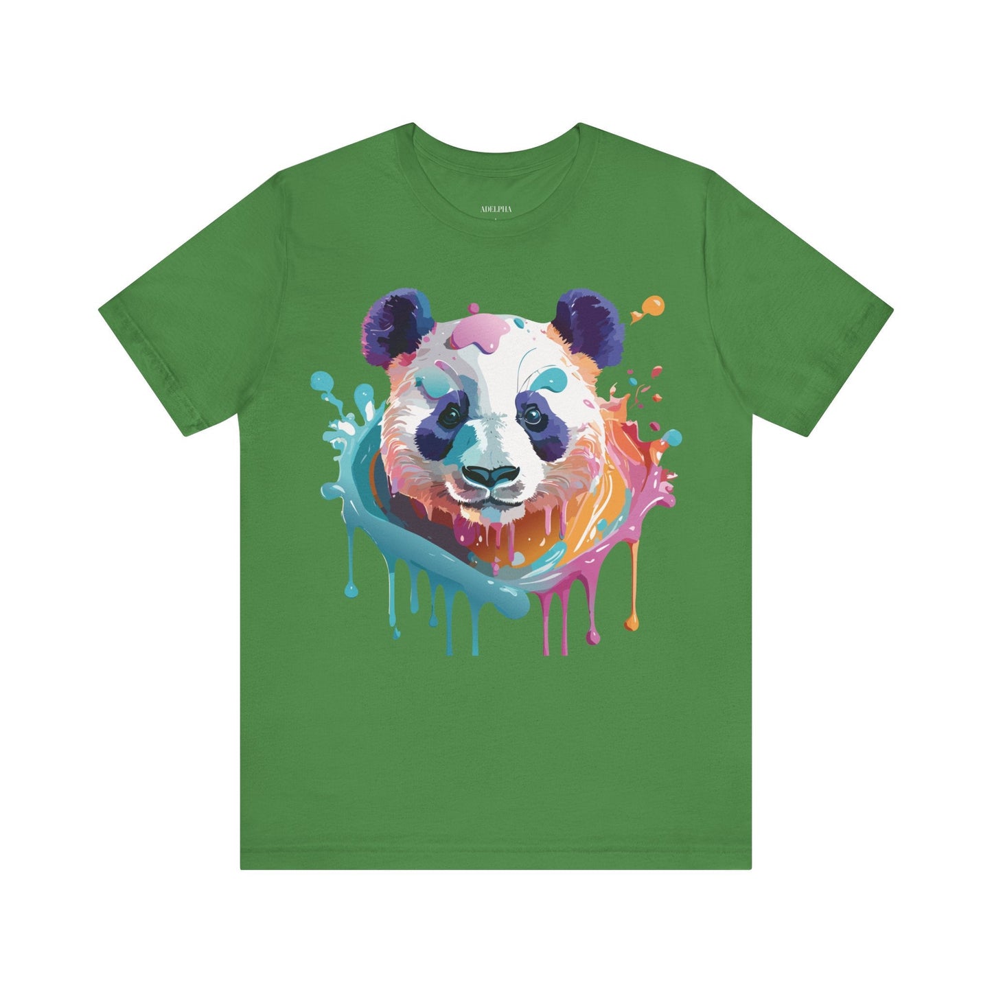 Panda Graphic Unisex 100 Cotton Vintage Art with Animal T-Shirt 12
