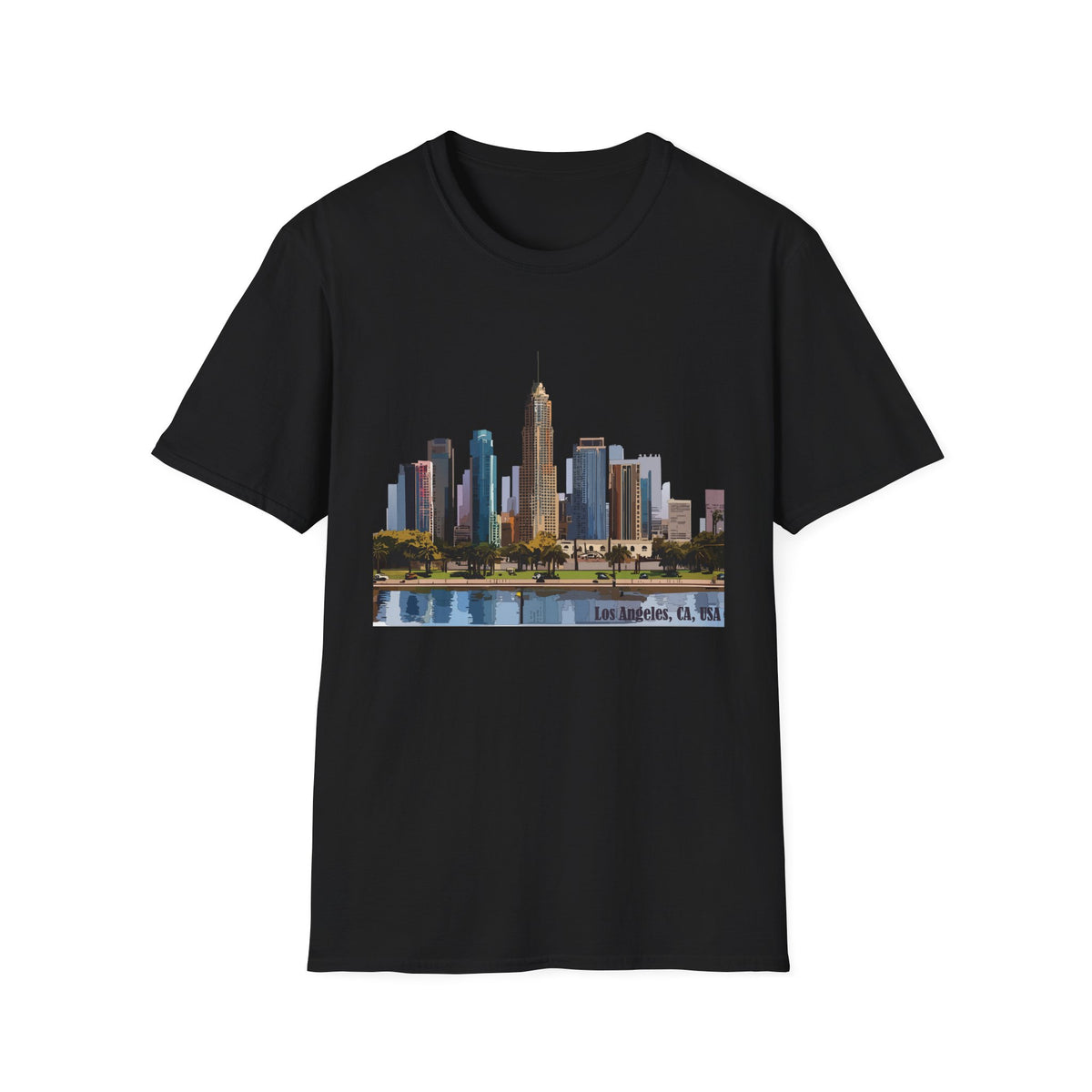 Los Angeles City Skyline T-Shirt | Urban Cityscape Tee