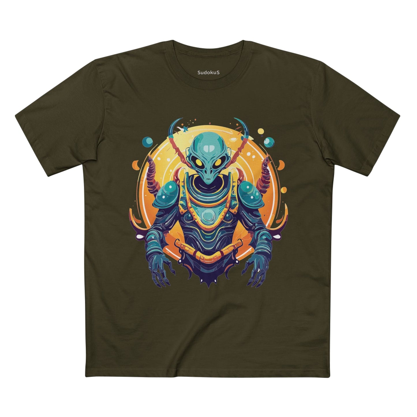 Aliens Graphic Unisex 100 Cotton Staple Tee 38