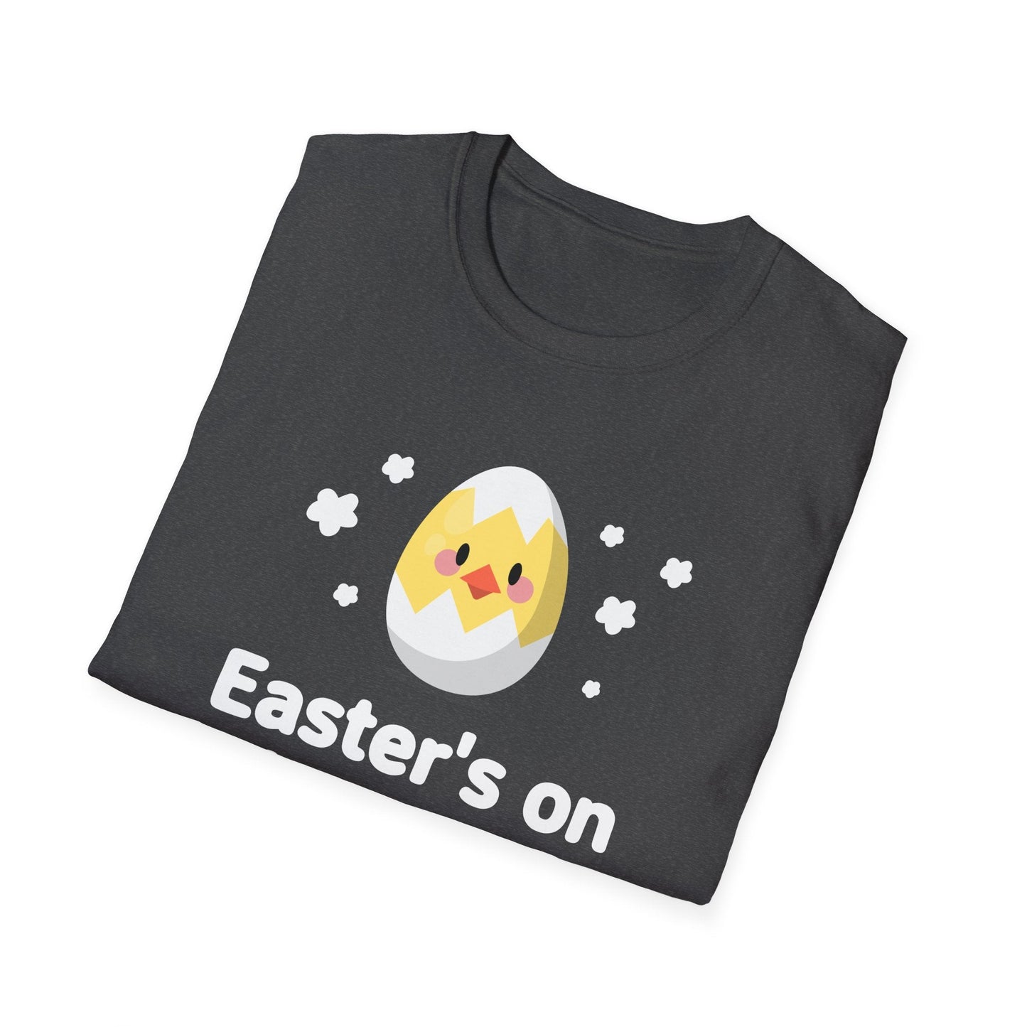 Easter Day T Shirt with Easter Design and Signature Print Unisex Gildan Softstyle Tee One Hundred Percent Cotton