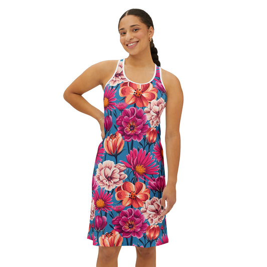 Vestido de verano con estampados florales