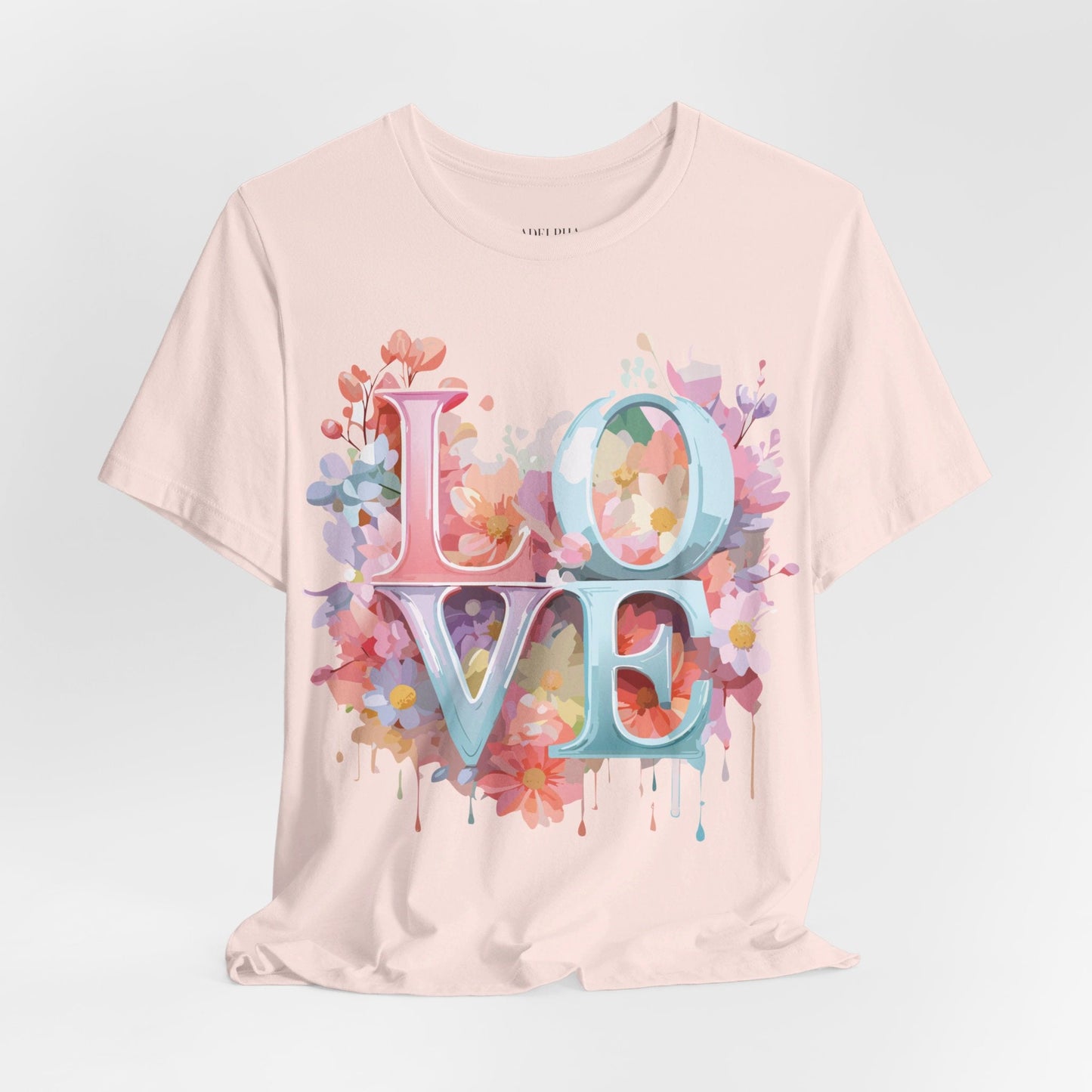 Valentine Graphic Tee Unisex Jersey Short Sleeve Art Design By Adelpha Premium Vintage