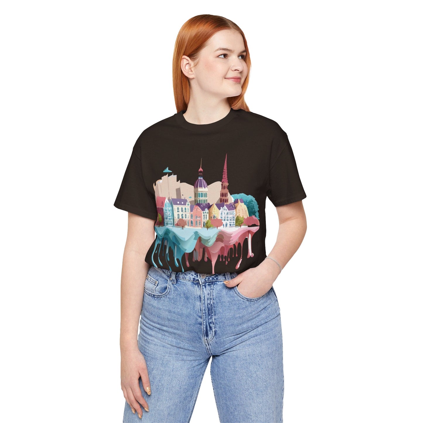 Germany Tourist Shirt Unisex Graphic Tee With Vintage Inspired Adelpha Art Premium Comfort