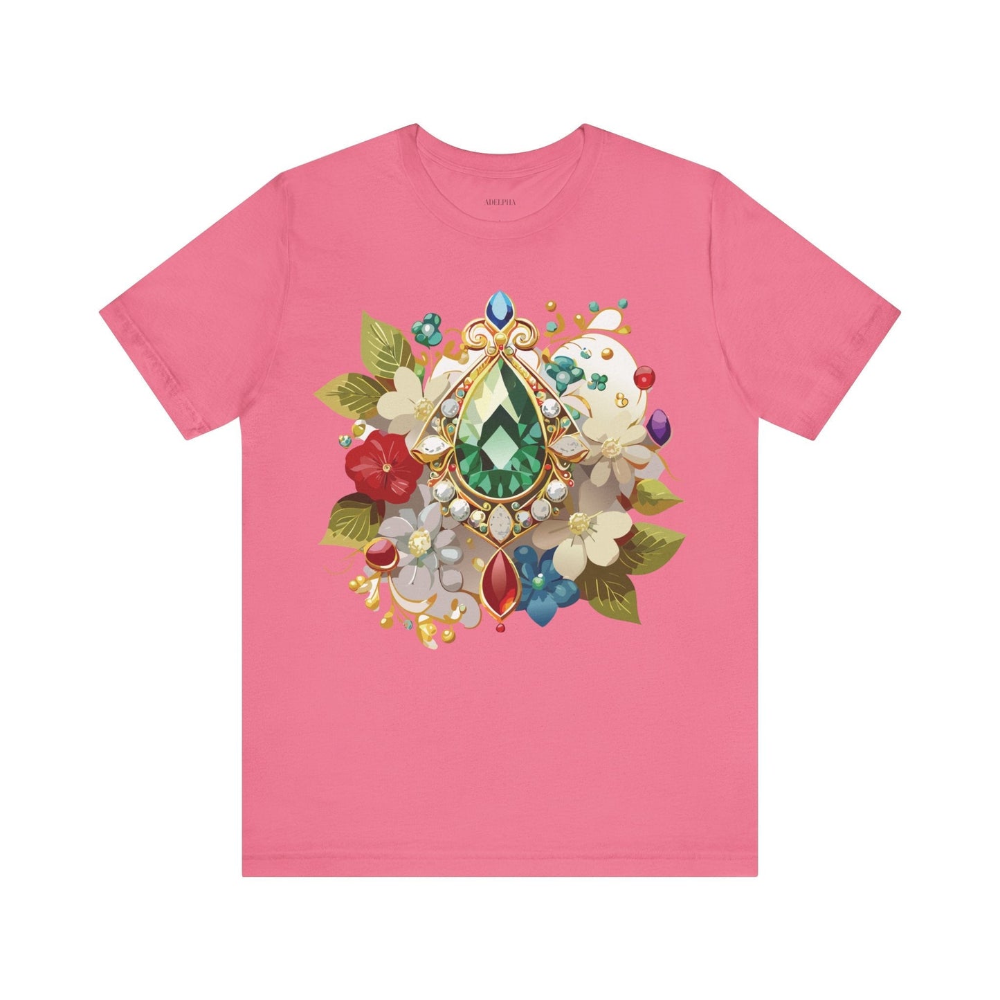 Adelpha Vintage Inspired Graphic Tee Unisex Jersey Short Sleeve Art Design Shirt