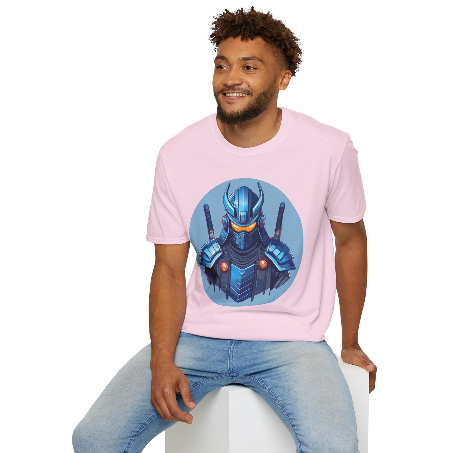 Samurai Shirt Unisex Softstyle T Shirt 100 Percent Ring Spun Cotton Gildan 64000