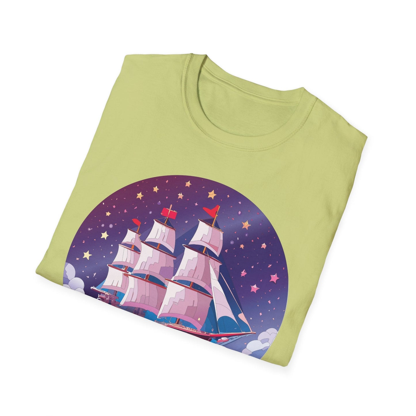 Ship T Shirts Frigate Vessel Tee Unisex Softstyle 64000 Gildan Ring Spun Cotton T Shirt