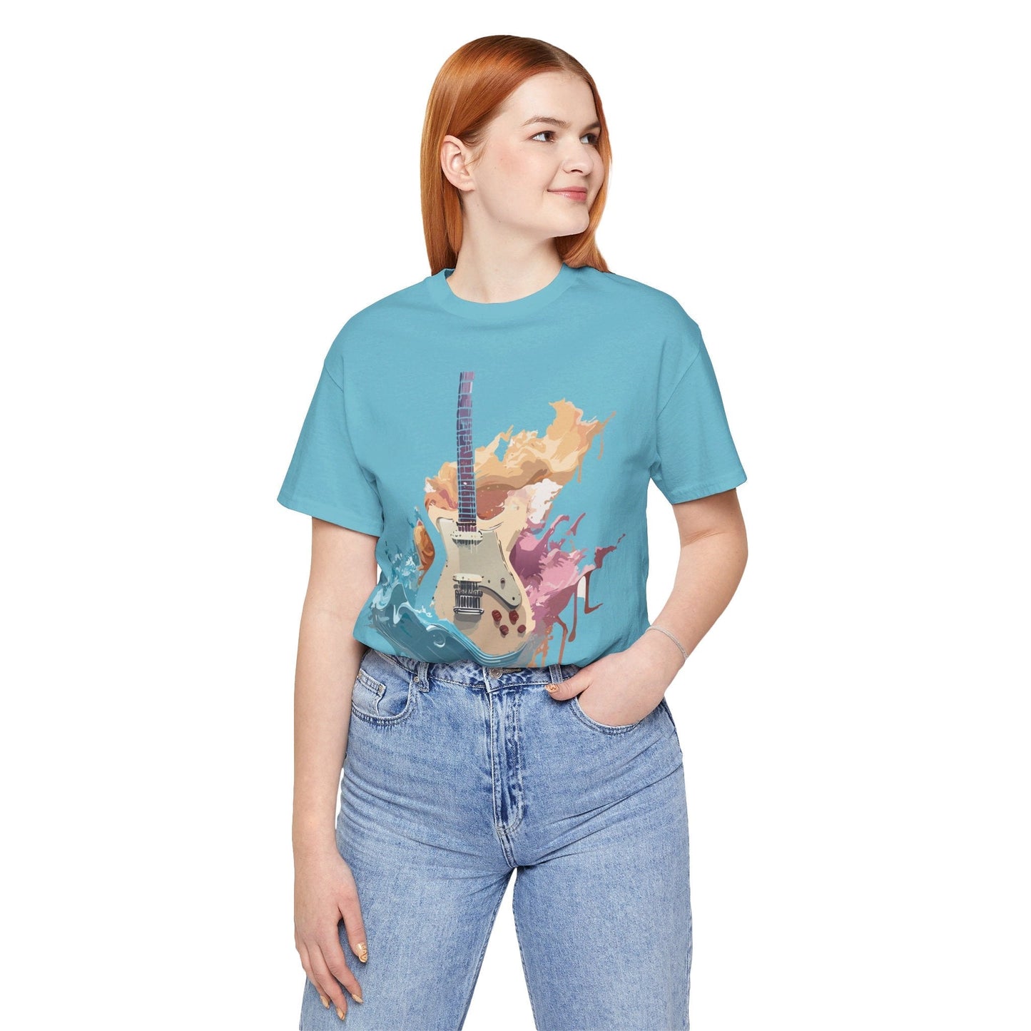 Adelpha Graphic Music T Shirt Unisex Vintage Inspired Art Tee With Original Artwork