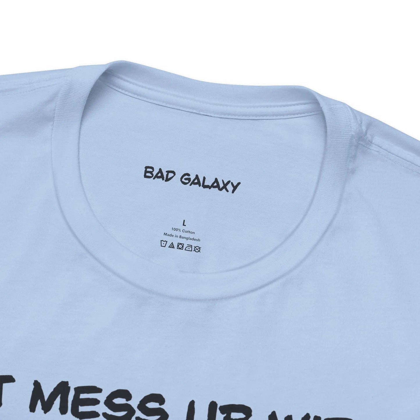 Bad Galaxy Animal T Shirt Cotton Comfort Eco Friendly Inks Printed In USA Free Shipping