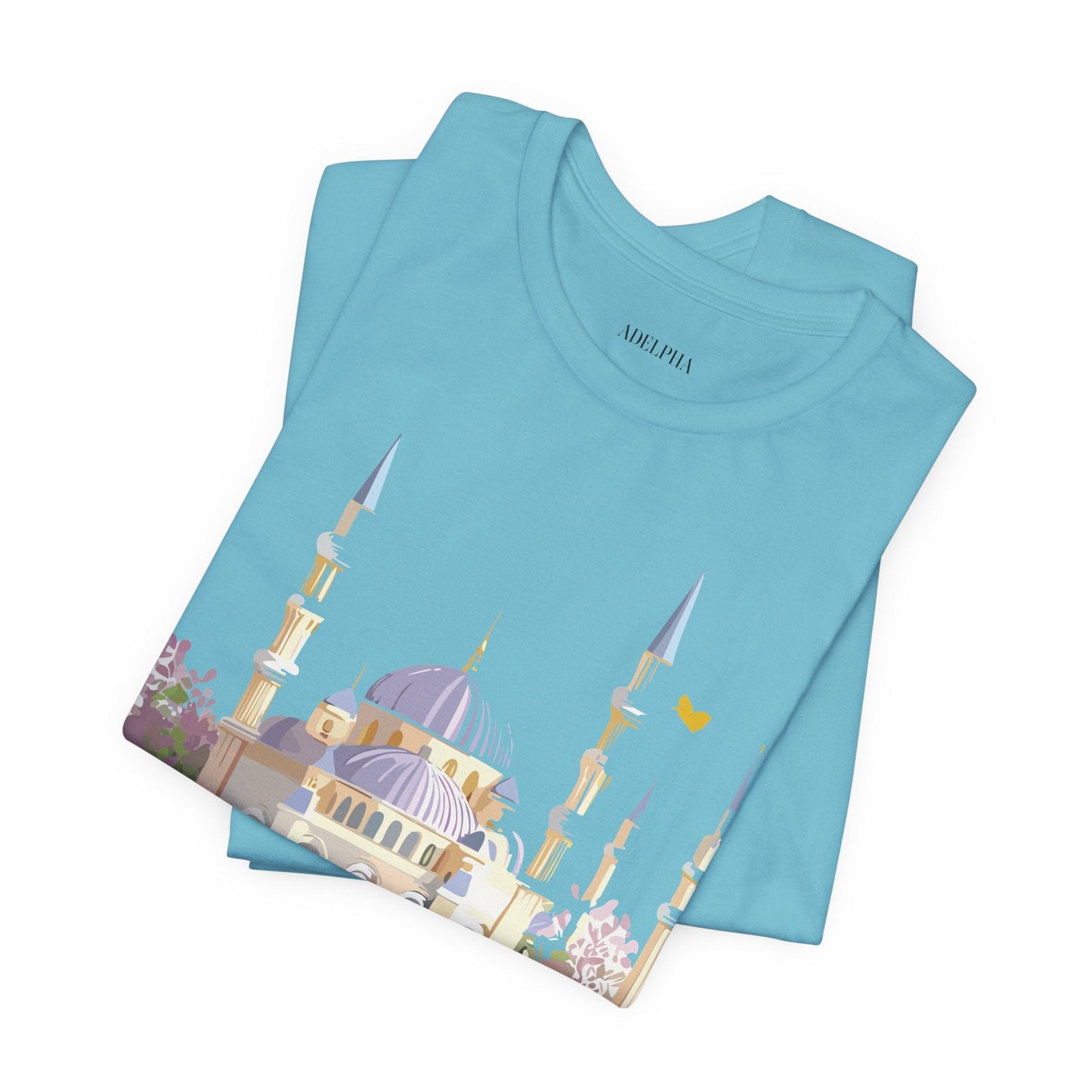 Adelpha Istanbul Graphic T Shirt Unisex Short Sleeve Art Design Tee For Everyday Wear