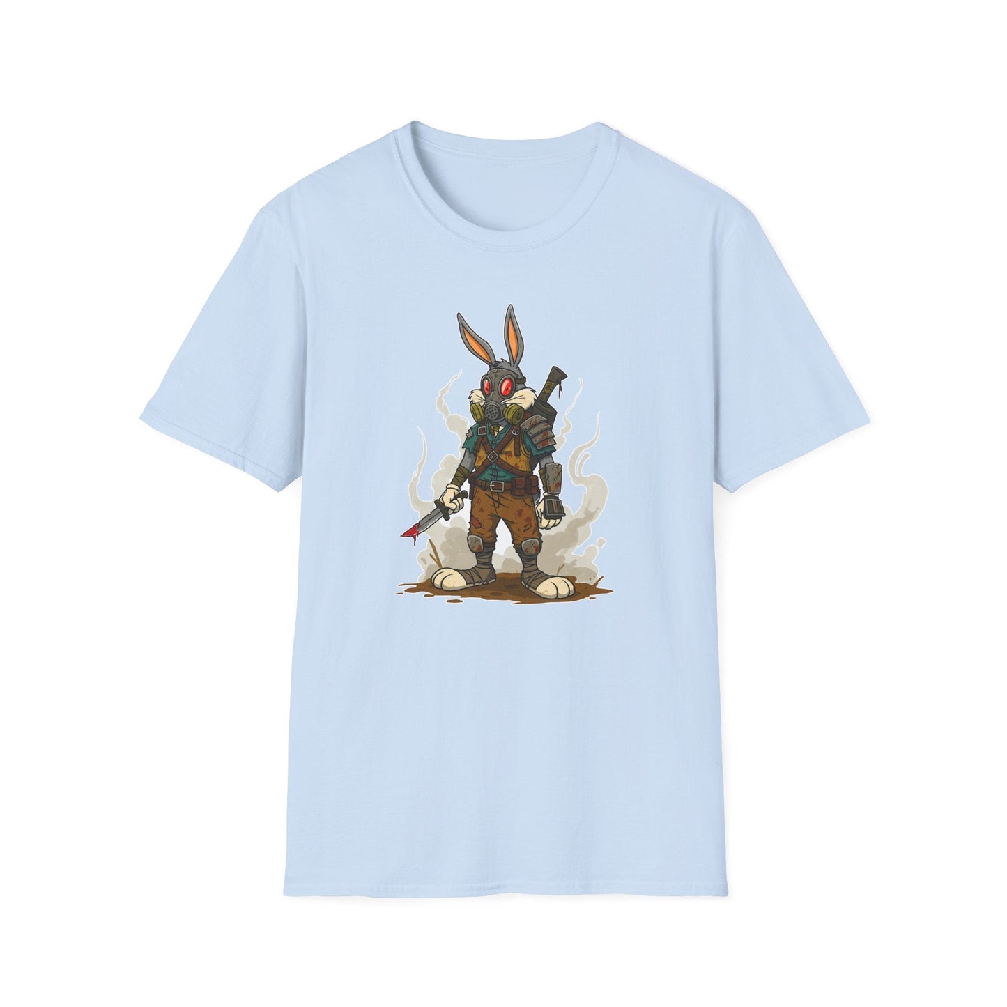 Bugs Bunny T Shirt Unisex Softstyle Cotton Tee With Cartoon Animation Design Artwork