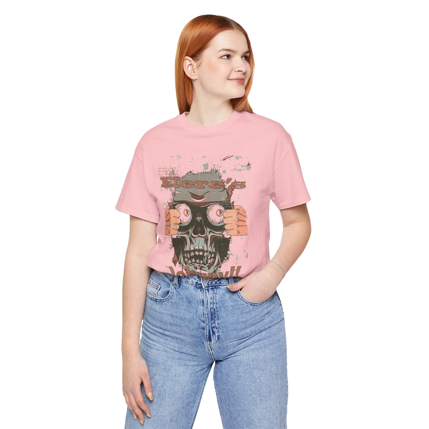 Skull Graphic Unisex Cotton T-Shirt r8